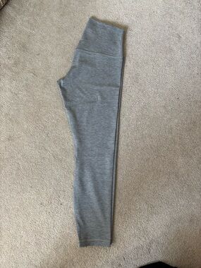 lululemon Align Heathered Gray High-Waist Leggings Size 8 25” Inseam
